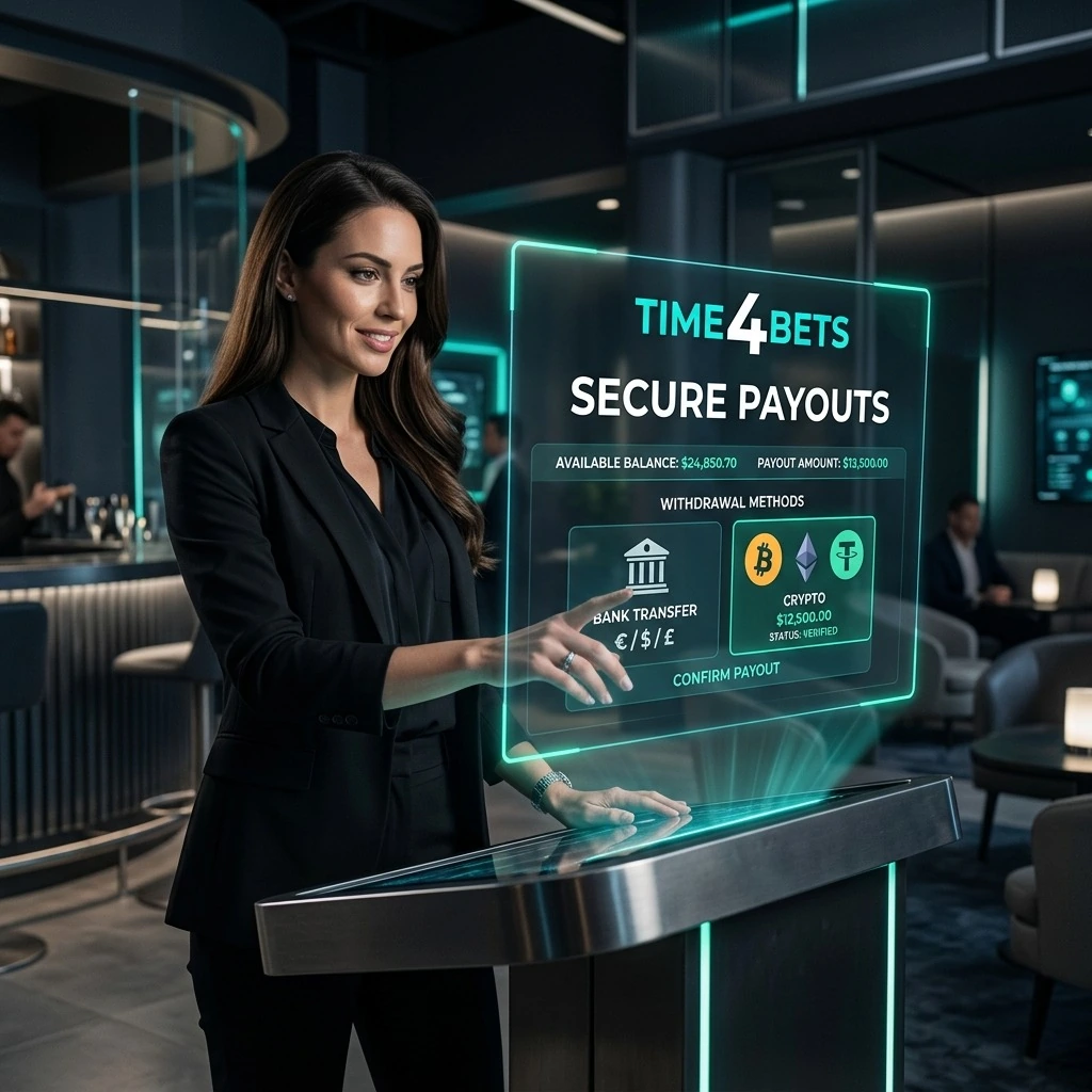 Time4Bets Casino Payouts in Canada: Wagering, Limits and Timing